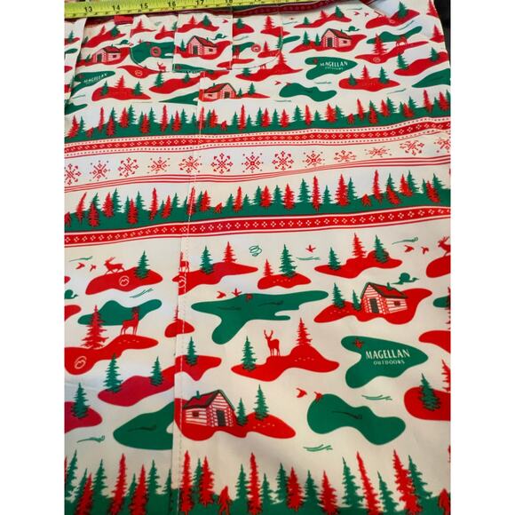 Magellan Fish Gear Christmas holiday theme Laguna Madre ladies L - Picture 9 of 10